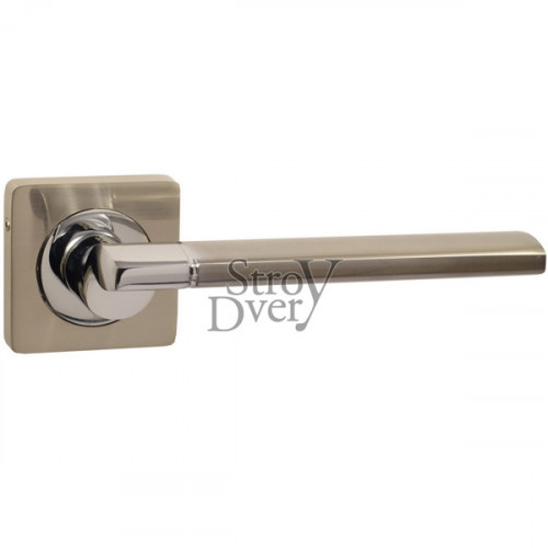 Алюминиевая дверная ручка V06D AL (матовый никель)