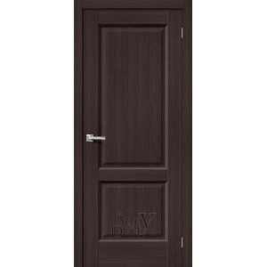 Межкомнатная дверь из экошпона Неоклассик-32 (Wenge Melinga) глухая