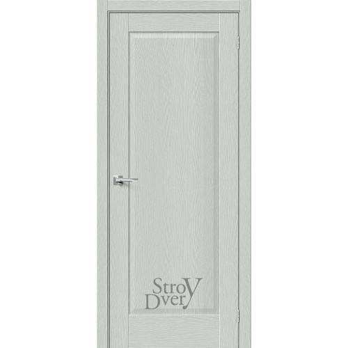 Межкомнатная дверь из экошпона Прима-10 (Grey Wood) глухая
