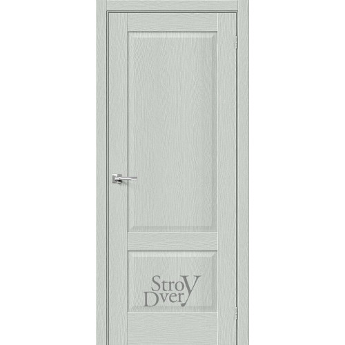 Межкомнатная дверь из экошпона Прима-12 (Grey Wood) глухая