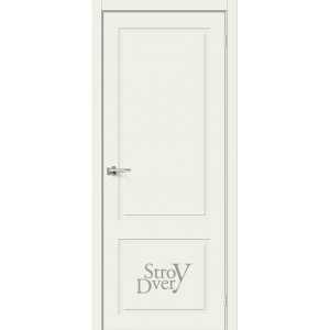 Эмалированная межкомнатная дверь Граффити-12 (Whitey) глухая