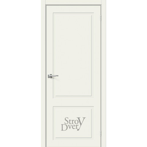 Эмалированная межкомнатная дверь Граффити-12 (Whitey) глухая