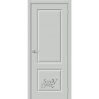 Эмалированная межкомнатная дверь Скинни-12 (Grace) глухая