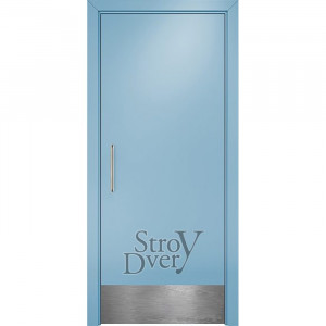 Дверь ППД 32Дб (голубая эмаль)