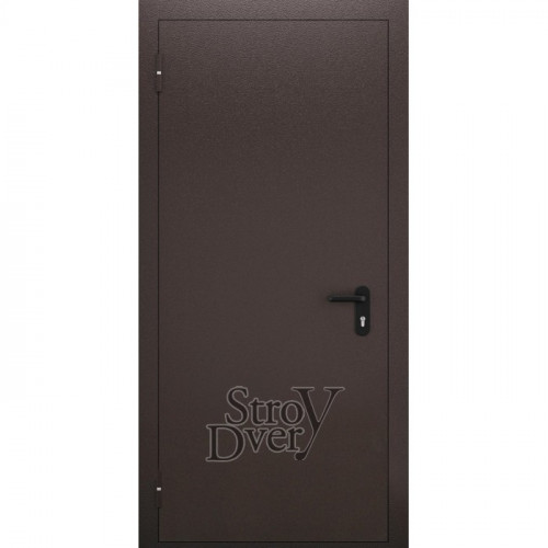 Противопожарная дверь металлическая ДМП-1 (EI 60), RAL 9005, глухая