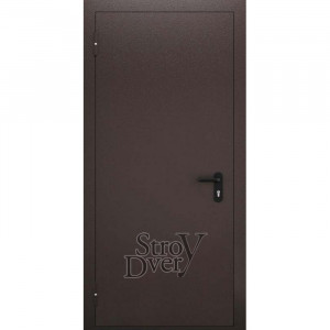 Противопожарная дверь металлическая ДМПС-1 (EIS 60), RAL 9005, глухая